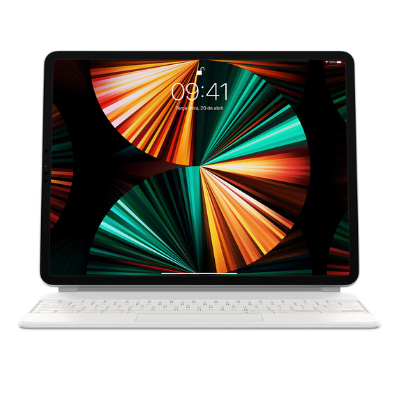 Magic Keyboard for iPad Pro 12.9‑inch (5th generation) - Portuguese - White